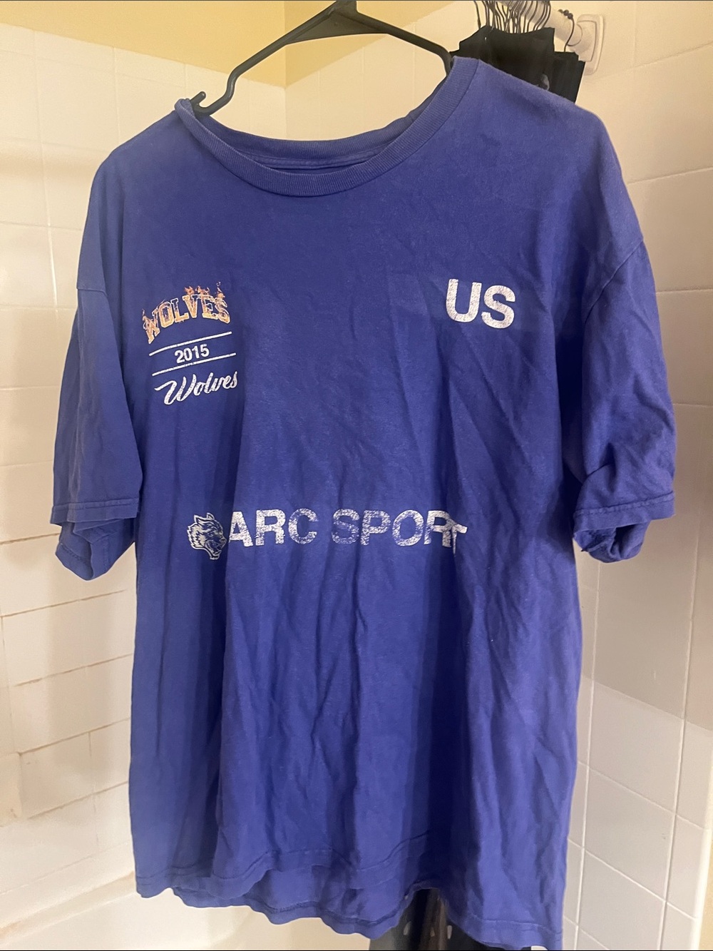 Blue 'Darc Sport' Wolves Graphic Tee